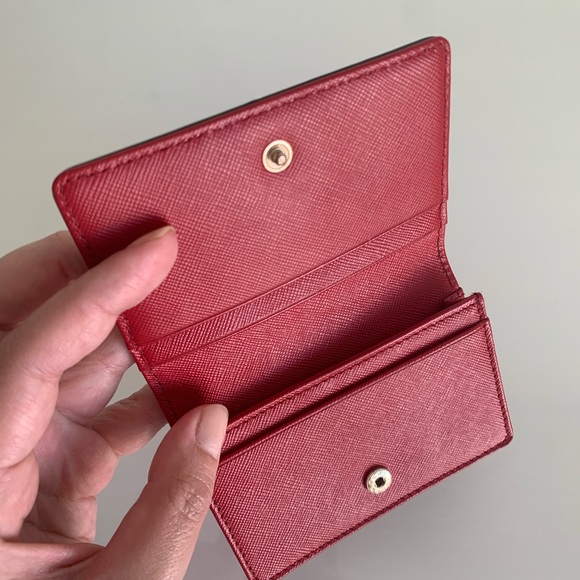 Tory Burch Leather Card Case - Picture 3 of 3